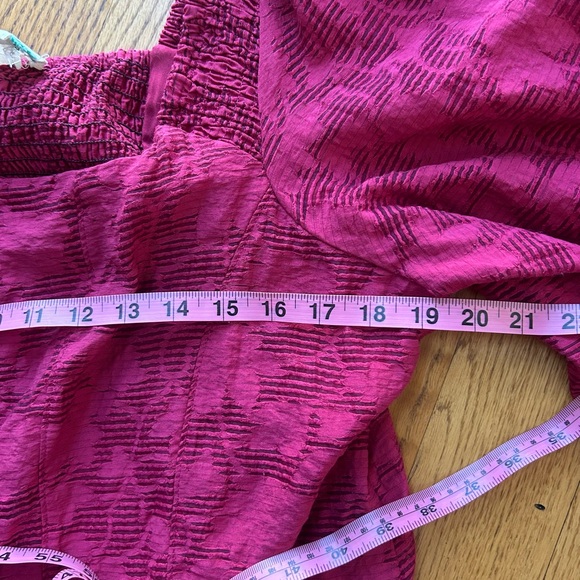 Anthropologie Textured Puff-Sleeve Blouse - Picture 6 of 8